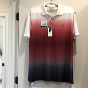 Izod golf ombre polo shirt, XL.